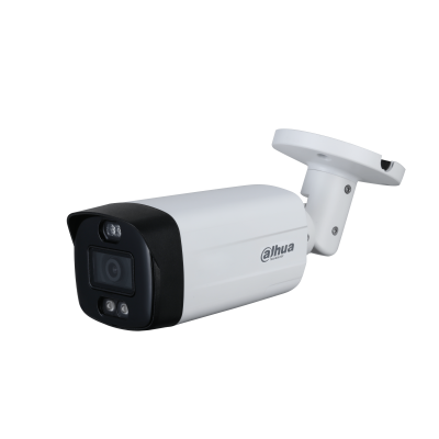 Camere analogice - Cameră de supraveghere bullet Fixă HDCVI 4K Full Color și Descurajare Activă HAC-ME1809THP-A-PV, high-security.ro