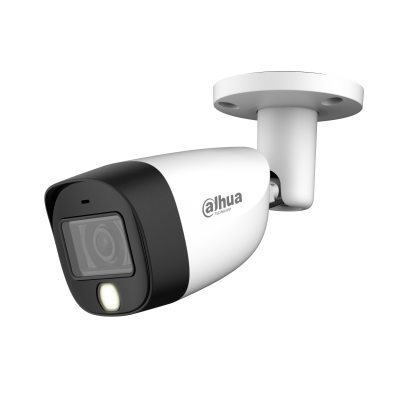Camere analogice - Cameră de supraveghere bullet HDCVI 5MP cu iluminare duală inteligentă și obiectiv fix HAC-HFW1500CM-IL-A-0360B-S2, high-security.ro
