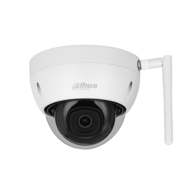 Camere IP - Cameră de supraveghere dome de rețea 4MP Wi-Fi IR și obiectiv fix IPC-HDBW1430DE-SW-0280B, high-security.ro