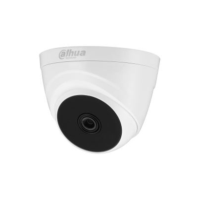 Camere analogice - Cameră de supraveghere dome HDCVI IR Fixă 5MP HAC-T1A51P, high-security.ro