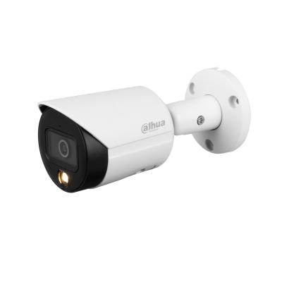 Camere IP - Cameră de supraveghere IP 4MP Lite Full-color bullet cu focalizare fixă IPC-HFW2439SP-SA-LED-S2, high-security.ro