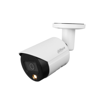 Cameră de supraveghere IP 4MP Lite Full-color bullet cu focalizare fixă IPC-HFW2439SP-SA-LED-S2, [2],high-security.ro