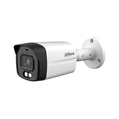 Camere analogice - Cameră de supraveghere video bullet HDCVI 4K Full-Color HAC-HFW1809TLMP-A-LED, high-security.ro