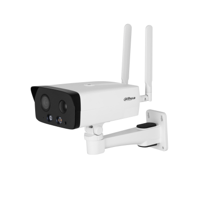 Camere IP - Camera de supraveghere 4G WizSense bullet, 4 MP, IR, cu obiectiv fix IPC-HFW3441DG-AS-4G-EAU-B, https:high-security.ro