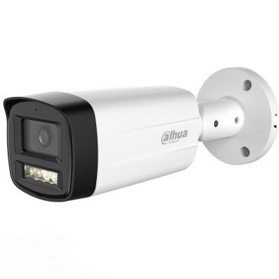 Camere analogice - Camera de supraveghere bullet HDCVI Smart Dual Light 5MP cu obiectiv fix HAC-HFW1500TH-IL-A-0360B-S3, https:high-security.ro