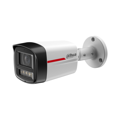 Camere IP - Camera de supraveghere IP bullet 4K WizSense, lentila focala fixa, WizColor IPC-HFW2849TL-S-LED-0280B-PRO, high-security.ro