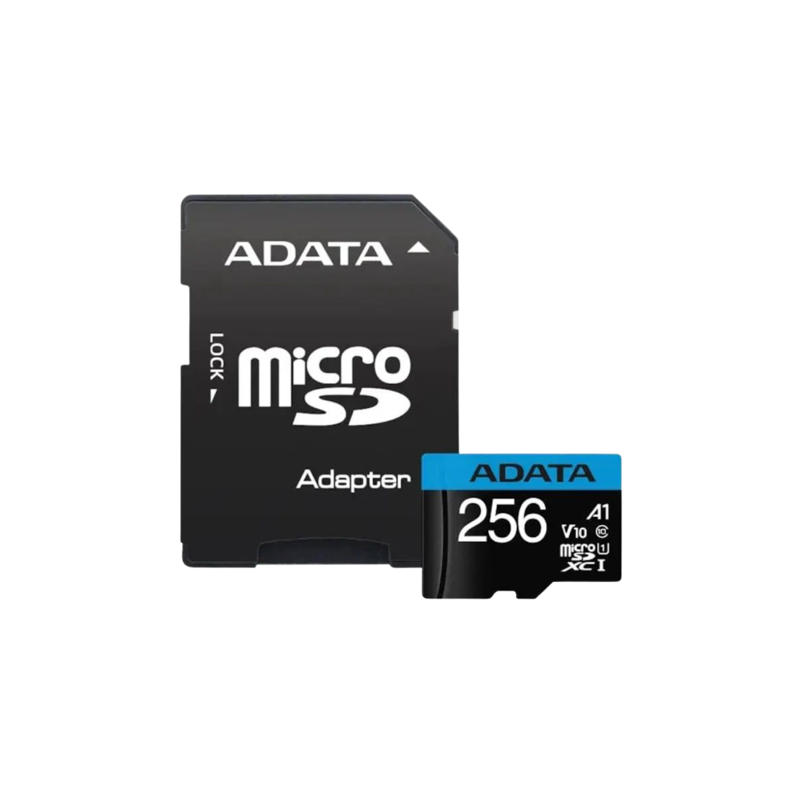 Accesorii - CARD MicroSD ADATA, 256 GB, MicroSDXC, clasa 10, standard UHS-I U1, high-security.ro