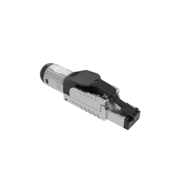 Conector modular BH-01-90005 CAT 6A-Conector metalic pentru RJ45, [2],high-security.ro