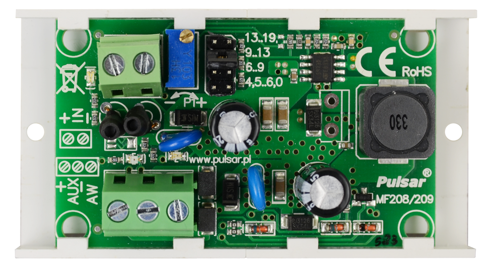 Convertor DC/DC 1A step-down cu tensiune de ieșire reglabilă DC/DC10SD, [3],high-security.ro
