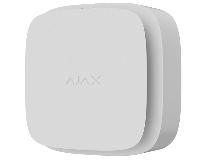 Wireless - Detector wireless fum și temperatură, cu baterii înlocuibile FIREPROTECT 2 RB WHT, high-security.ro