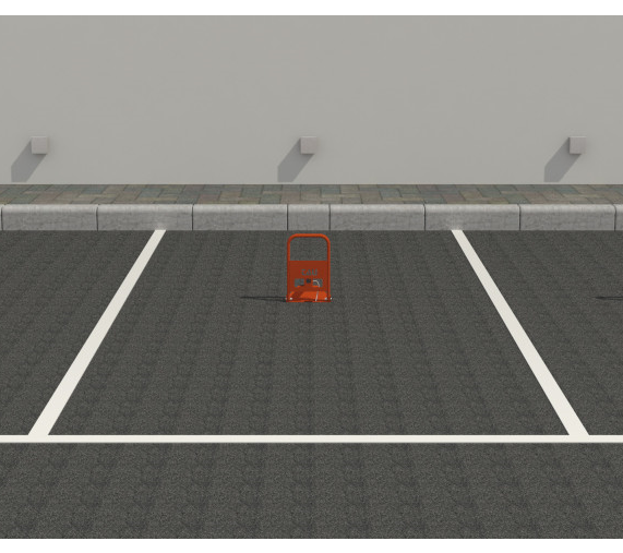 Dispozitiv fără motor pentru rezervarea locului de parcare P-800PARKM, [2],high-security.ro