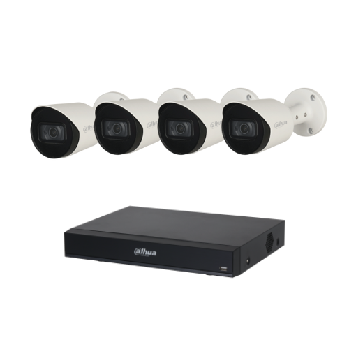 Kit-uri - Kit 4 camere HDCVI 4K cu xvr inclus BH-KXVR-4HFW1800T-A, high-security.ro