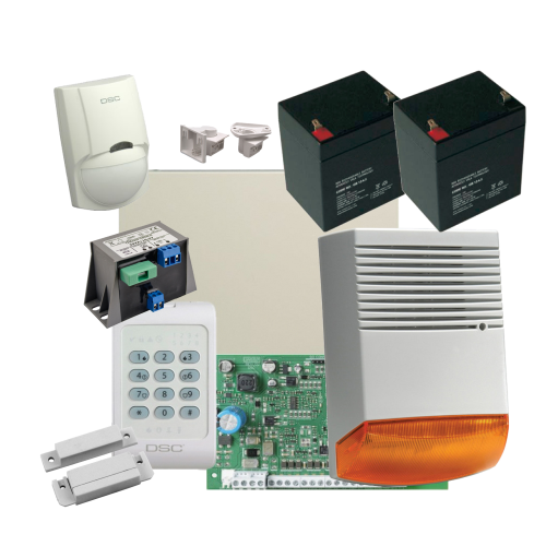 Kit-uri alarmă - Kit alarmă efracție DSC sirenă exterioară KIT 1404 EXT, high-security.ro