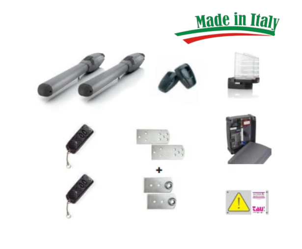 Porți batante - Kit porți batante 2 x 3 m, 230V K-KVECTI2, high-security.ro
