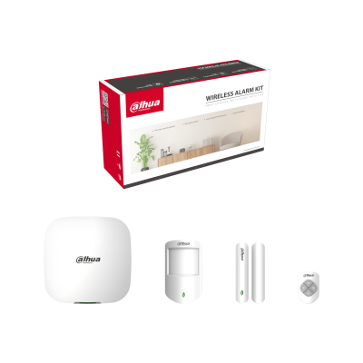 Wireless - Kit sistem de alarma wireless, 868 MHz, 150 de zone ART-ARC3000H-03-W2(868), high-security.ro