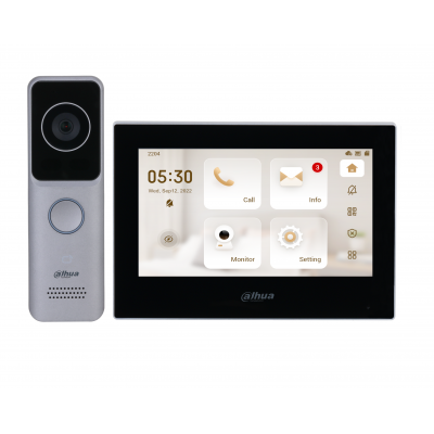Kit-uri - Kit videointefon Dahua 2MP WiFi, o familie KTW02, high-security.ro