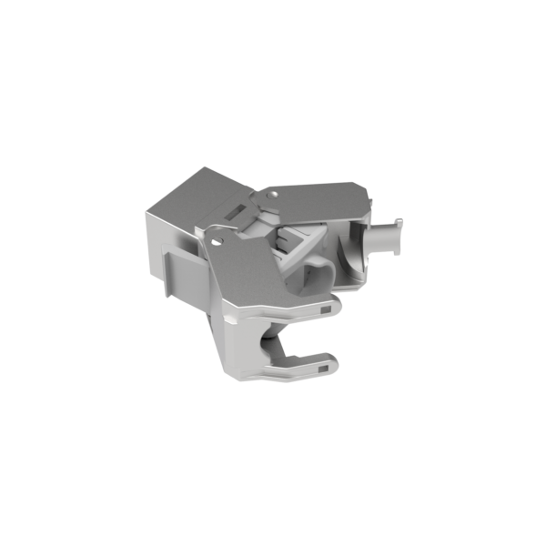 Modul conector Keystone Jack ecranat Cat.6A, cu obturator BH-04-00180, [3],high-security.ro