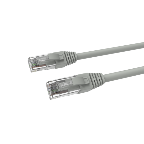 Patch Cord - Patch cord UTP CAT5E BH-5E-UT-14-GY-0100-04 -Patch cord CAT 5E UTP, 1M, high-security.ro