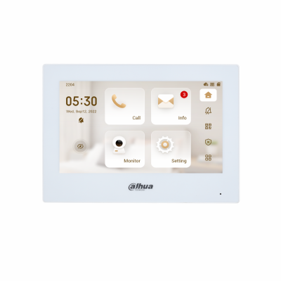 Posturi de interior - Post de videointerfon IP de interior, ecran tactil 7" VTH2621GW-P, https:high-security.ro