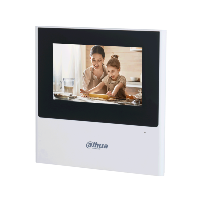Post videointerfon de interior, ecran tactil capacitiv TFT, WiFi, PoE  VTH2611L-WP, [3],high-security.ro