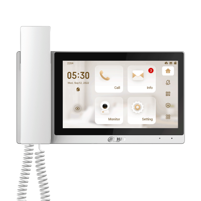 Posturi de exterior - Post videointerfon de interior IP & Wi-Fi cu receptor VTH5421EW-H, high-security.ro