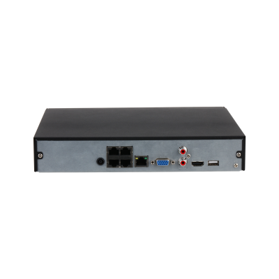 Recorder video de rețea compact 4 canale 1U 1HDD 4PoE NVR4104HS-P-4KS2/L, [2],high-security.ro