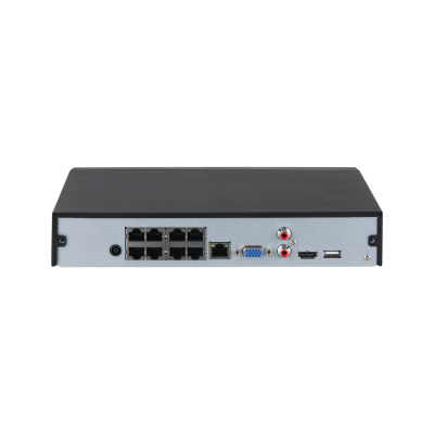 Recorder Video WizSense compact, 8 canale, 1U, cu 8 porturi PoE și 1 slot HDD NVR4108HS-8P-EI, [2],high-security.ro