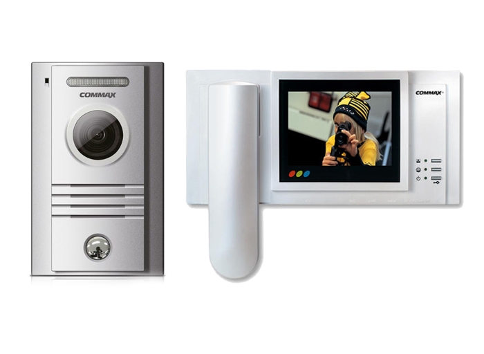 Video-interfoane Analogice - Set videointerfon color ECO SET PRO, high-security.ro
