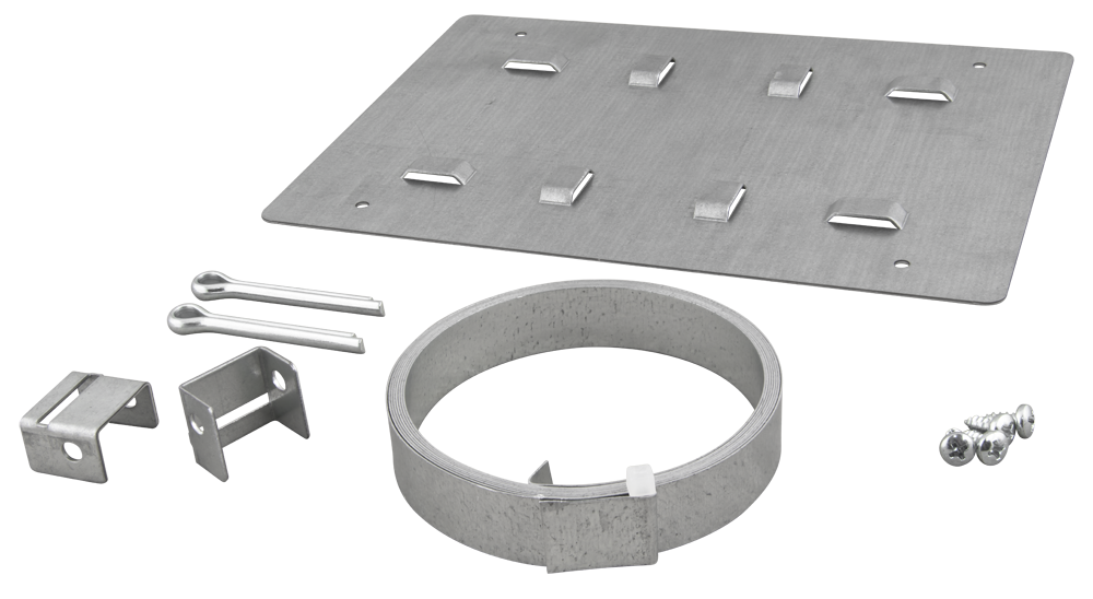 Accesorii/conectică - Suport de montare pe stâlp OZB2, high-security.ro