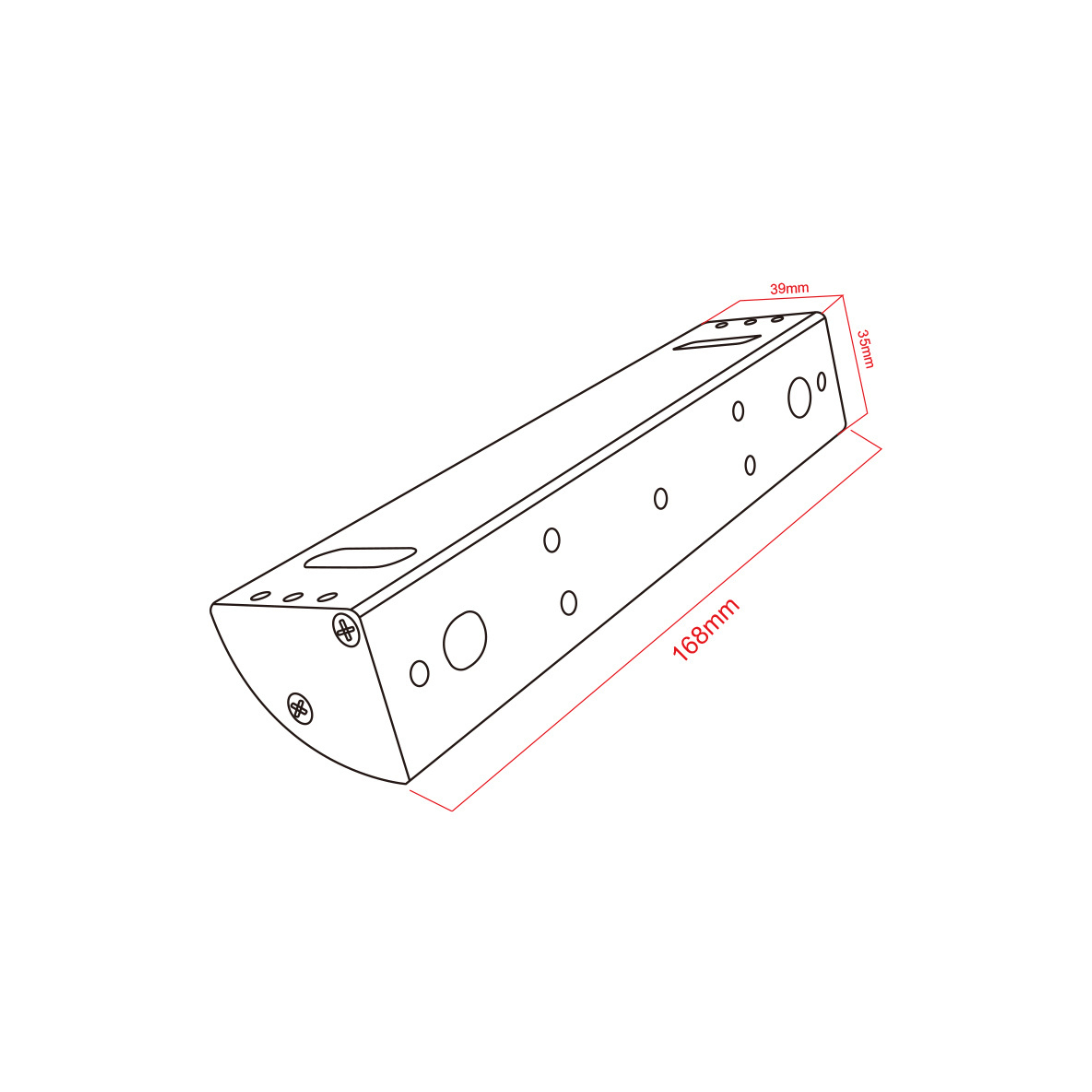 Suport electromagnet BH-180SW-LC, [6],high-security.ro