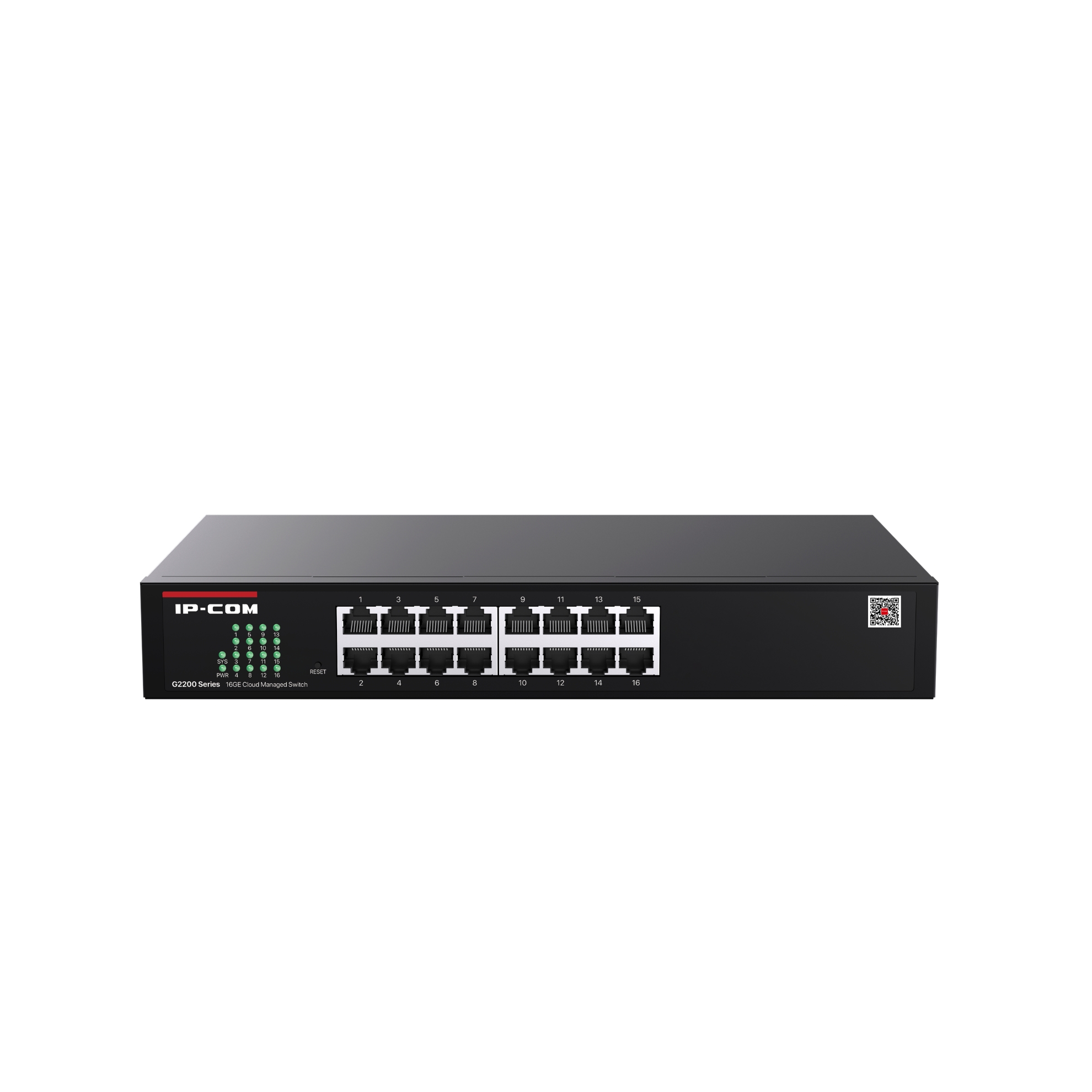 Switch-uri - Switch 16 porturi RJ45 Gigabit, Cloud Management, IP-COM G2216D, high-security.ro