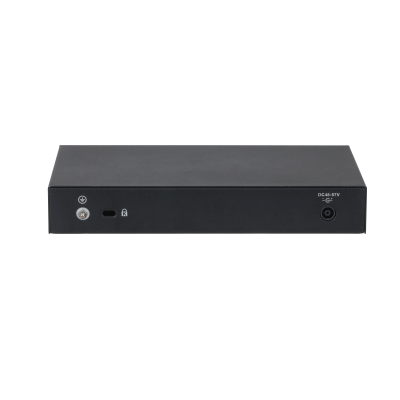 Switch 8 porturi PoE + 2 porturi uplink, fără management PFS3010-8ET-96-V2, [2],high-security.ro