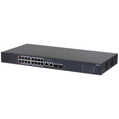 Switch Gigabit 20 de porturi, administrare Cloud si 16 porturi PoE CS4220-16GT-240, [3],high-security.ro