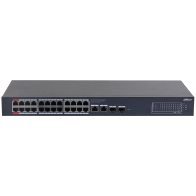 Switch-uri - Switch Gigabit desktop administrat prin cloud cu 24 porturi PoE, 2 porturi SFP si 2 porturi uplink CS4228-24GT-375, https:high-security.ro