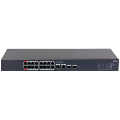 Switch Gigabit Desktop Cloud Managed cu 20 porturi și 16 porturi PoE CS4220-16GT-135, [2],high-security.ro