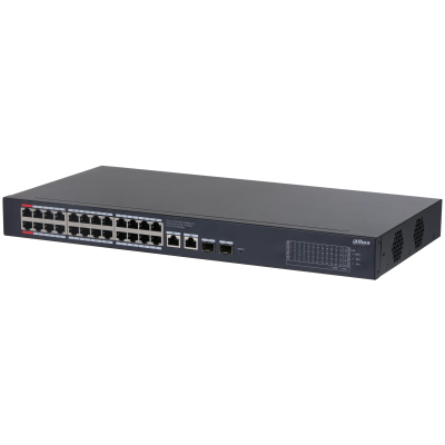 Switch Gigabit Desktop Cloud Managed cu 24 porturi PoE, 2 porturi uplink si 2 porturi SFP CS4228-24GT-240, [2],https:high-security.ro