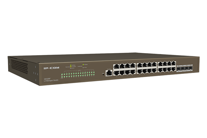 Switch L3 administrabil, 24 de porturi Ethernet si 4 porturi SFP G5328F, [2],high-security.ro