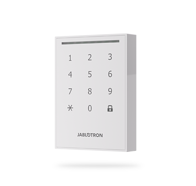 Accesorii - Tastatura BUS pentru exterior, cu cititor RFID/NFC JA-121E-WH, high-security.ro