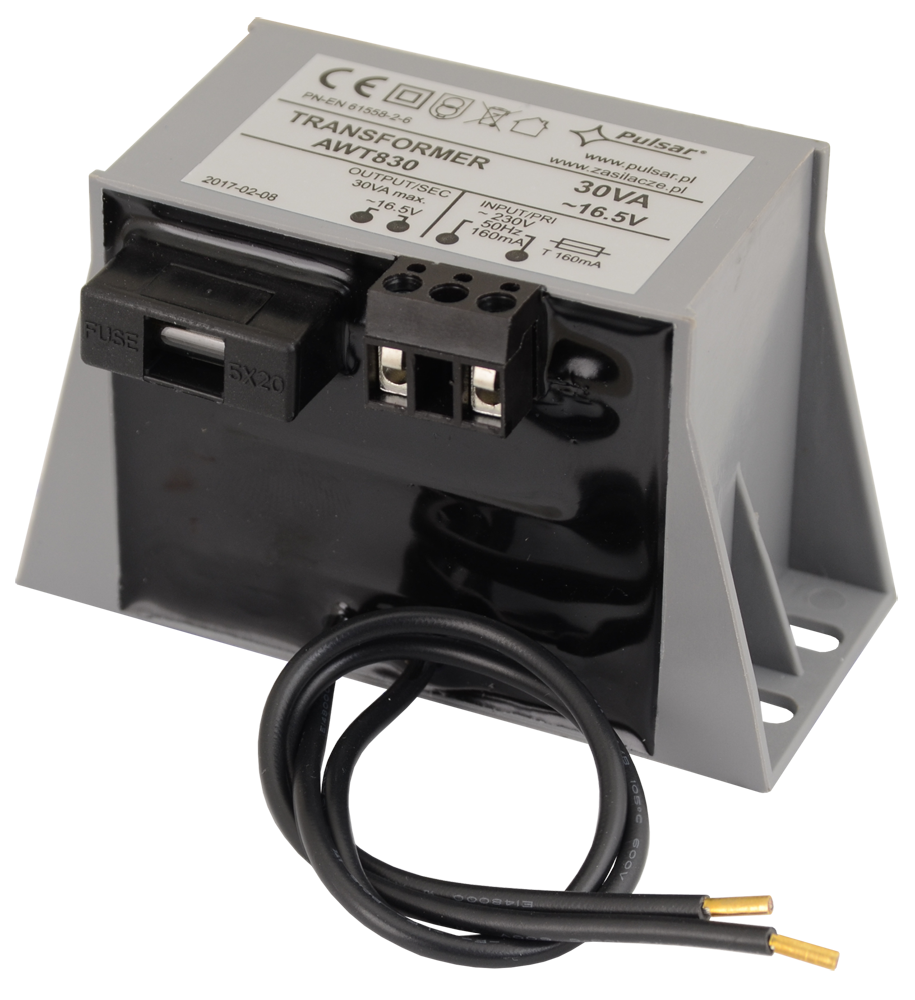 Transformator 30VA/16,5V AWT830, [2],high-security.ro