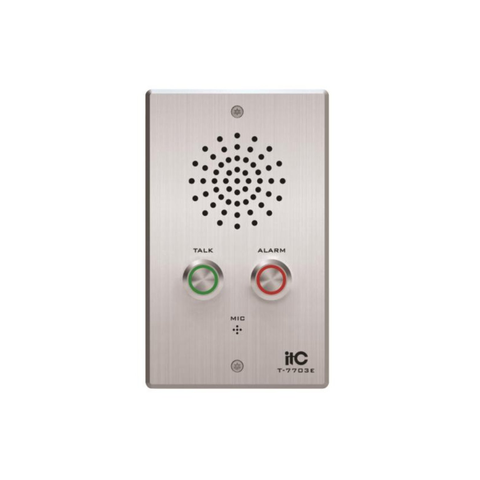 Accesorii - Unitate terminal interfon cu doua butoane T-7703E, high-security.ro