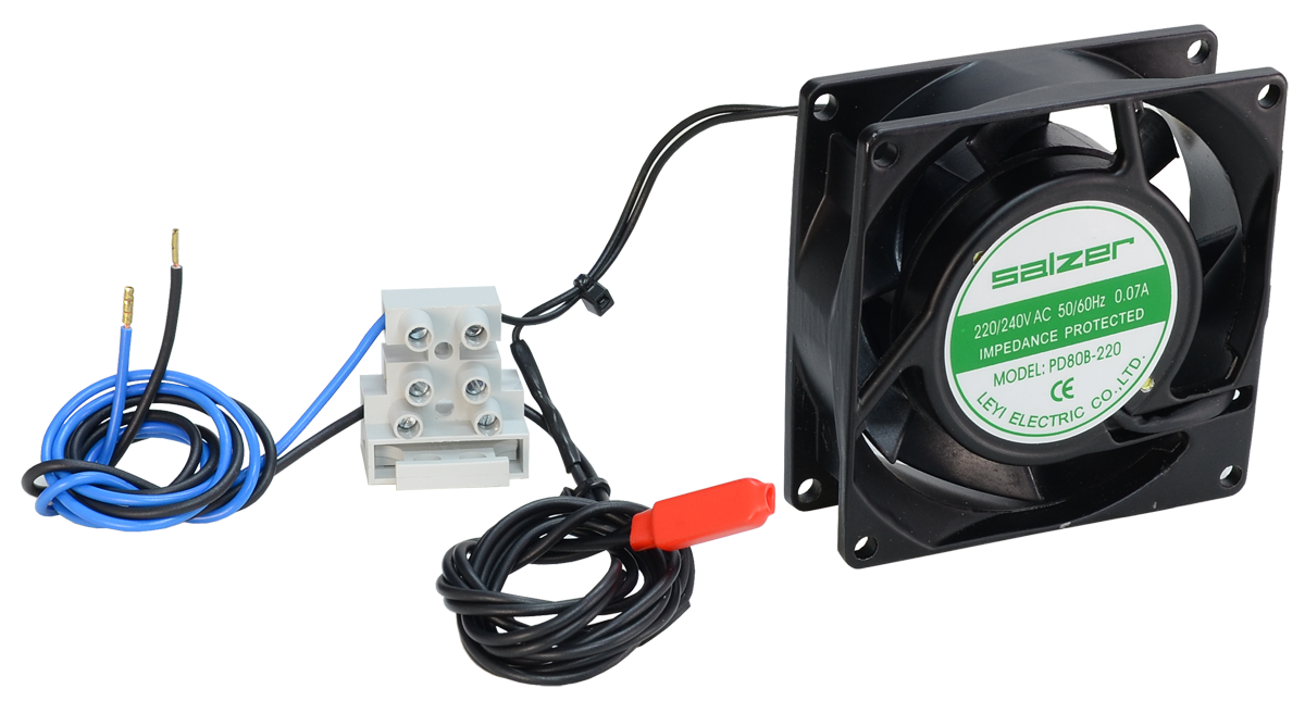 Ventilator cu senzor de temperatură 45°C ARAW45, [2],high-security.ro