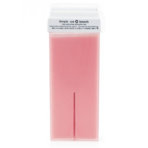 Ceara Epilatoare Liposolubila Roll On - Roz - Formula Premium Pink TiO2 100ml - SIMPLE USE