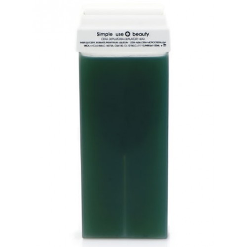 Ceara Epilatoare Liposolubila Roll On - Verde - Formula Premium Green Chlorophyll 100ml - SIMPLE USE