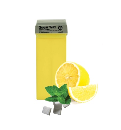 Ceara Epilatoare Liposolubila Roll On - Din Zahar Si Aroma De Lamaie - 100% Natural Sugar Wax Lemon 100ml - SIMPLE USE