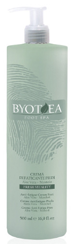 Crema Antioboseala Pentru Picioare Cu Aloe Vera Si Menta - Foot Spa - Fatigue Cream Feet Aloe Vera And Menthol 500ml - BYOTEA