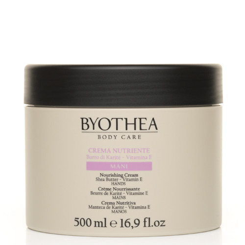 Crema De Maini Hranitoare Cu Unt De Shea Si Vitamina E - Hand Spa - Nourishing Cream Shea Butter And Vitamin E 500ml - BYOTEA