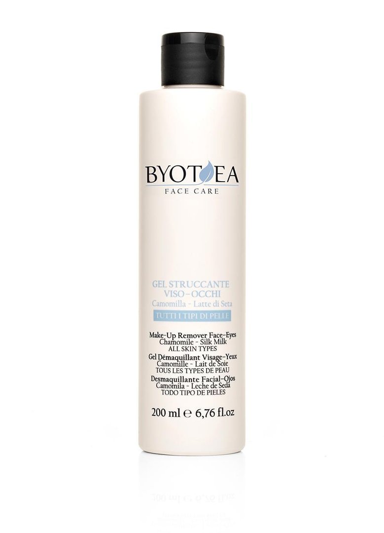 Demachiant Cu Musetel Si Lapte De Matase - All Skin Types - Make-Up Remover Face 200ml - BYOTEA