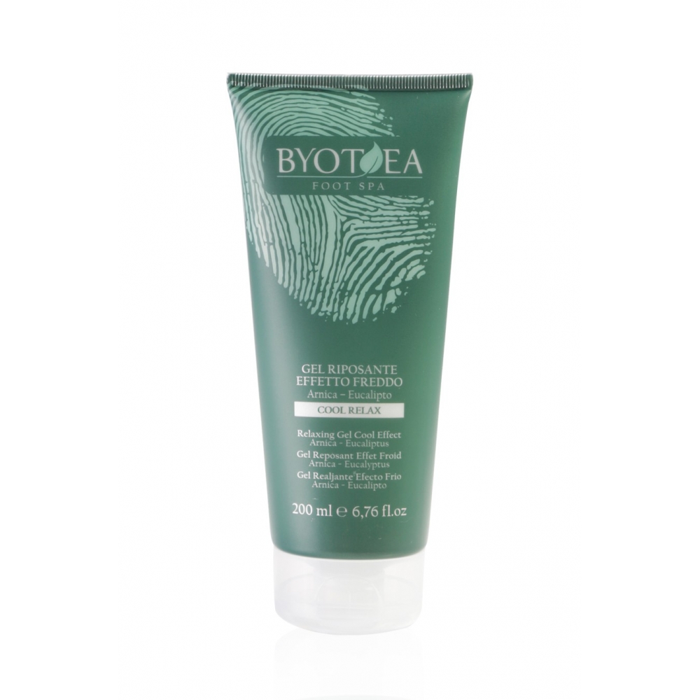 Gel Relaxant Cu Efect Racoritor Pentru Talpi Si Picioare Cu Arnica Si Eucalipt - Foot Spa - Relaxing Gel Cool Effect Arnica And Eucalyptus 200ml - BYOTEA