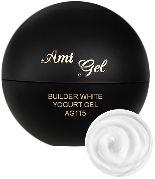Gel Constructie Alb - Builder White Yogurt Gel 15gr - AMI GEL