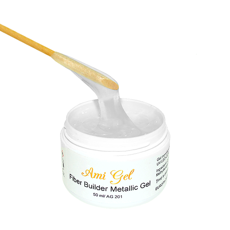 Gel Constructie - Fiber Builder Metallic Gel 30gr - AMI GEL